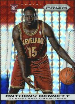 2013-14 Panini Prizm - Prizms Red White and Blue Mosaic #271 Anthony Bennett Front