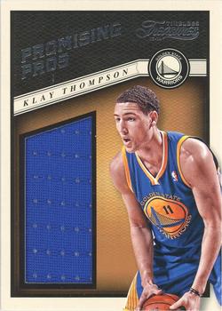 2013-14 Panini Timeless Treasures - Promising Pros Materials #7 Klay Thompson Front