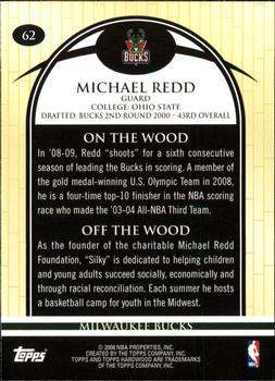 2008-09 Topps Hardwood #62 Michael Redd Back