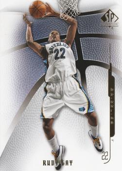 2008-09 SP Authentic #10 Rudy Gay Front