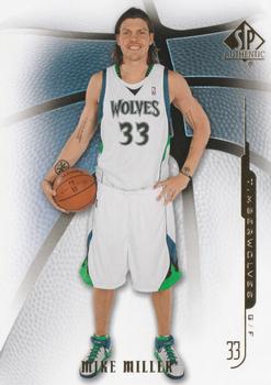 2008-09 SP Authentic #12 Mike Miller Front