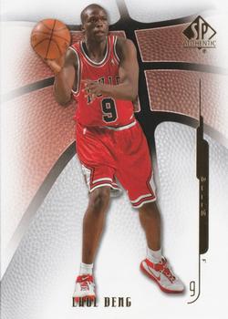 2008-09 SP Authentic #27 Luol Deng Front