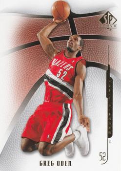 2008-09 SP Authentic #41 Greg Oden Front