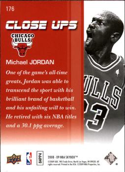 2008-09 SkyBox #176 Michael Jordan Back