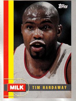 1998 Topps Milk Mustache #3 Tim Hardaway Front