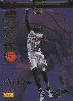 1996 Signature Rookies Premier #61 Devin Gray Front