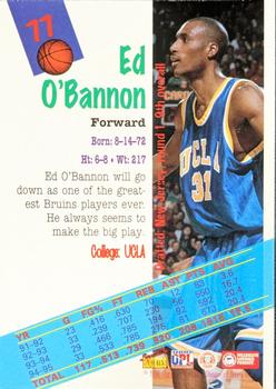 1996 Signature Rookies Premier #9 Ed O'Bannon Back