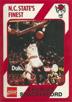 1989 Collegiate Collection North Carolina State's Finest #35 Charles Shackleford Front