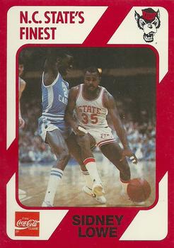 1989 Collegiate Collection North Carolina State's Finest #95 Sidney Lowe Front
