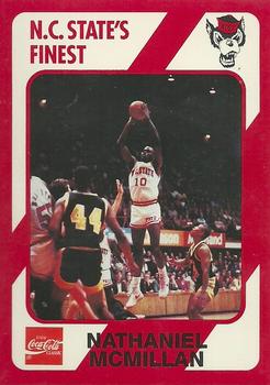 1989 Collegiate Collection North Carolina State's Finest #103 Nate McMillan Front