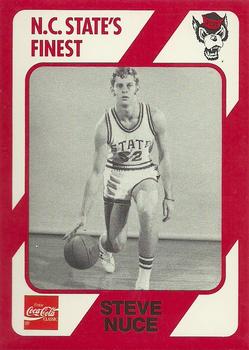 1989 Collegiate Collection North Carolina State's Finest #152 Steve Nuce Front