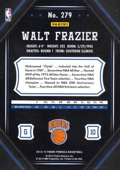2013-14 Pinnacle - Artist Proof #279 Walt Frazier Back