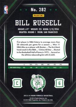 2013-14 Pinnacle - Artist Proof #282 Bill Russell Back