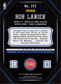 2013-14 Pinnacle - Artist Proof Blue #272 Bob Lanier Back