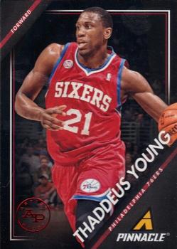 2013-14 Pinnacle - Artist Proof Red #186 Thaddeus Young Front