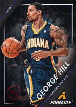 2013-14 Pinnacle - Artist Proof Red #188 George Hill Front