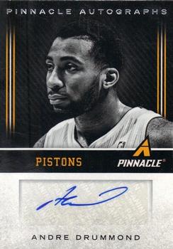 2013-14 Pinnacle - Autographs #8 Andre Drummond Front