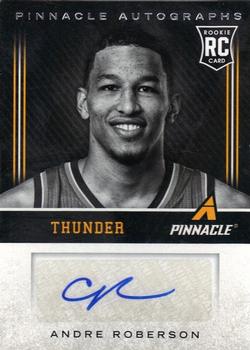 2013-14 Pinnacle - Autographs #10 Andre Roberson Front