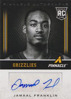 2013-14 Pinnacle - Autographs #89 Jamaal Franklin Front