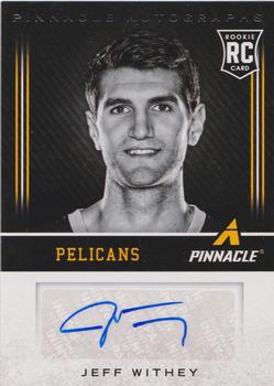 2013-14 Pinnacle - Autographs #100 Jeff Withey Front