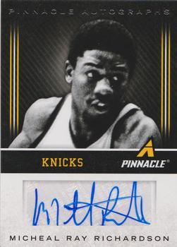 2013-14 Pinnacle - Autographs #142 Micheal Ray Richardson Front
