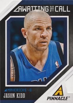 2013-14 Pinnacle - Awaiting the Call Die Cuts #1 Jason Kidd Front