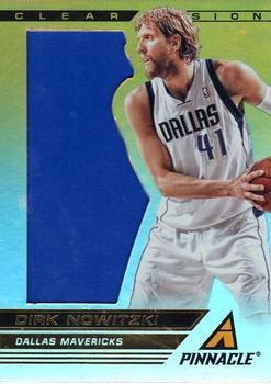 2013-14 Pinnacle - Clear Vision 1st Quarter #58 Dirk Nowitzki Front
