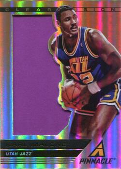 2013-14 Pinnacle - Clear Vision 3rd Quarter #90 Karl Malone Front