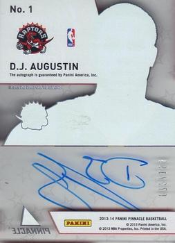 2013-14 Pinnacle - Essence of the Game Autographs #1 D.J. Augustin Back