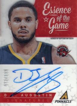 2013-14 Pinnacle - Essence of the Game Autographs #1 D.J. Augustin Front