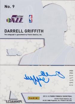 2013-14 Pinnacle - Essence of the Game Autographs #9 Darrell Griffith Back