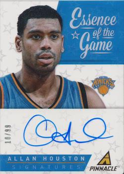 2013-14 Pinnacle - Essence of the Game Autographs #12 Allan Houston Front