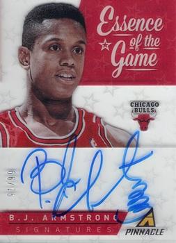 2013-14 Pinnacle - Essence of the Game Autographs #17 B.J. Armstrong Front