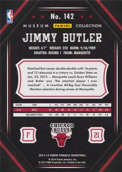 2013-14 Pinnacle - Museum Collection #142 Jimmy Butler Back