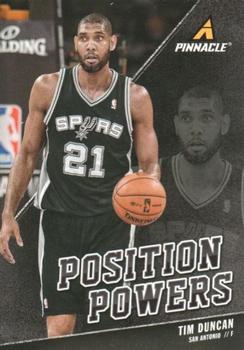 2013-14 Pinnacle - Position Powers #14 Tim Duncan Front