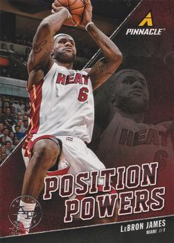 2013-14 Pinnacle - Position Powers Artist's Proofs #9 LeBron James Front