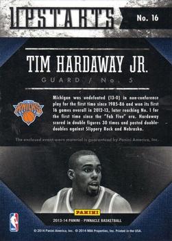 2013-14 Pinnacle - Upstarts Jerseys #16 Tim Hardaway Jr. Back