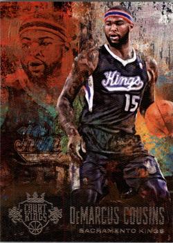2013-14 Panini Court Kings #23 DeMarcus Cousins Front