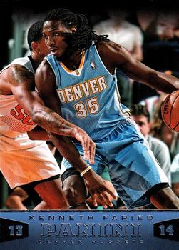 2013-14 Panini #80 Kenneth Faried Front