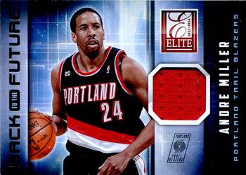2013-14 Panini Elite - Back to the Future Materials #9 Andre Miller Front