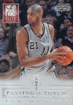 2013-14 Panini Elite - Passing The Torch #9 Tim Duncan / Marc Gasol Front