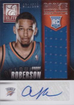 2013-14 Panini Elite - Rookie Essentials Autograph Jerseys #RE-AR Andre Roberson Front