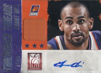2013-14 Panini Elite - Throwback Threads Autographs #17 Grant Hill Front