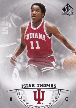 2013-14 SP Authentic #5 Isiah Thomas Front