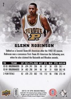 2013-14 SP Authentic #7 Glenn Robinson Back