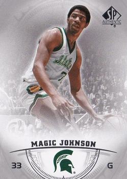 2013-14 SP Authentic #11 Magic Johnson Front