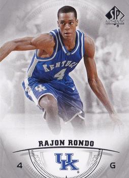2013-14 SP Authentic #19 Rajon Rondo Front