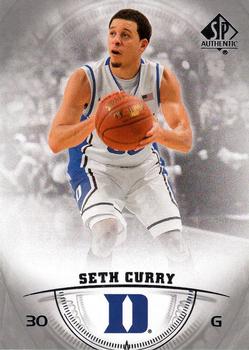 2013-14 SP Authentic #26 Seth Curry Front