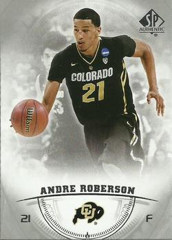 2013-14 SP Authentic #27 Andre Roberson Front