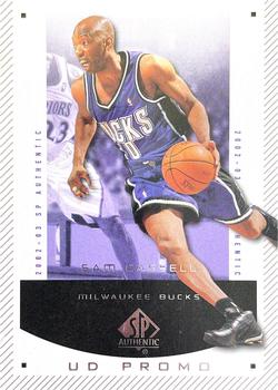 2002-03 SP Authentic - UD Promos #47 Sam Cassell Front